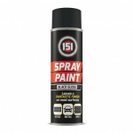 151 BLACK GLOSS SPRAY PAINT 250ML (TAR004A)