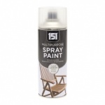 151 MULTIPURPOSE SPRAY PAINT CLEAR LACQUER 400ML (TAR030)