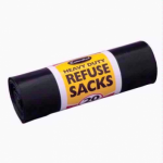 Essential Heavy Duty Refuse Sacks Roll - 20 Bags