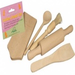 Apollo Beech Wooden Kiddies Utensil Set