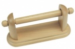 Apollo Beech Loo Roll Holder