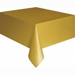 Plastic Table Cover 54 x 108 - GOLD