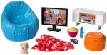 Barbie Furniture & Accessories - Seat & TV