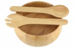 Apollo RB Salad Set Wooden 10'' + Servers