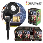 Benross Outdoor 4LED Snowflake Projector Light - Try M - C/Box (89010)