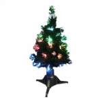 60cm / 2Ft Green Fibre Optic Xmas Tree