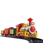 Benross Battery Operated Xmas Train with 3 Carriages (81010)