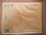 Gold Padded Bubble Envelopes Size EP8 (JL5/H) - 270x360mm