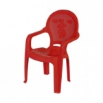 CHILDREN CHAIR WITH ARMHOLDER - 5 Assorted Colours