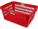 **** Work Place Set of 2 Large Handy Baskets General Red