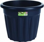 Wham Vista 50cm Round Planter Graphite