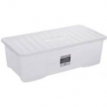 wham Crystal 62L Box & Lid Clear