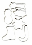 Tala Christmas Cutters Set Of 6 S/S