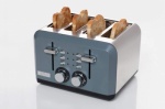 Perth Sleek Slate Grey Toaster