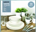 Sabichi 36Pcs Dining Starter Set
