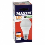 Maxim Warm White 10w = 60w  BC GLS Pearl LED Bulb A60