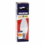 Maxim Warm White 10w = 60w  BC GLS Candle LED Bulb A60 10Pack