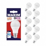 Maxim Day Light  6w = 40w  BC GLS Pearl LED Bulb  A60