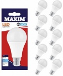 Maxim Day Light 16w = 100w  BC GLS Pearl LED Bulb A70 10Pack