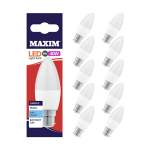 Maxim Day Light 6w = 40w  GLS Candle LED Bulb Pearl C35