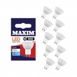 Maxim Day Light 5w = 50w GU10 Candle Pearl LED Bulb 6500K