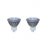 Red/Grey MR11 (35mm) 20W Dichroic Halogen Lamps Pk3 HL09/3P