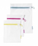 Brabantia Rotary Covers  Wash bags, set of 3 White