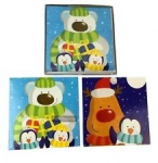12 Portrait Cards - Cute Bears (PBAR)