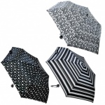 Umbrella - Ball Handle Black / White