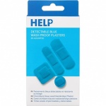 Manicare Help - 20 Assorted Sterile Blue Washproof Plasters