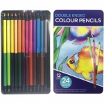 Colour Pencils Double End 12pc
