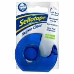 Sellotape Clear Dispenser 18mm x 15m