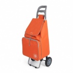 Metaltex Krokus Shopping Trolley - Orange - 50 L