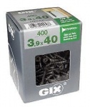 Spax Plasterboard Onto Wood Drywall - Retail Packs GIX B DRYWALL 3.9X40  Pk400