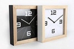 30X30CM WOODEN CLOCK