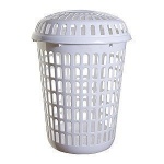 WHITEFURZE ROUND LAUNDRY BIN LID BASE WH 2 CASES