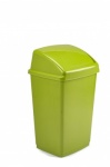 WHITEFURZE 50L SW LID BIN AND BASE GREEN 2 CASES