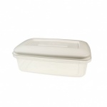 WHITEFURZE 0.8LT FOOD STORAGE BOX-WHITE LID