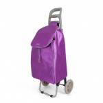 Metaltex Aster Shopping Trolley - Fuxia Dots - 35 L