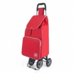 Metaltex Aloe Shopping Trolley 4 wheel - Red - 48 L