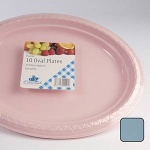 THERMO PASTEL DEEP OVAL PLATES 10s