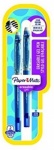 PaperMate Erasable Gel Pen Medium - Blue - Pack of 2