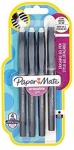 PaperMate Erasable Gel Pen Medium - Black - Pack of 4