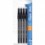 PaperMate Erasable Gel Pen Medium - Blue - Pack of 4
