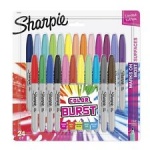 Sharpie Fine Marker Pens - Assorted Colour - Pack of 18