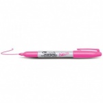 Sharpie Fine Tip Permanent Marker - Neon Pink - Pack of 12