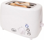 850w 2-slice LED buttons Toaster - white