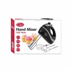 Professional Hand Mixer - Black/Silver