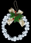 Jingle Bell Wreath White