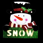 25cm Snowman Led